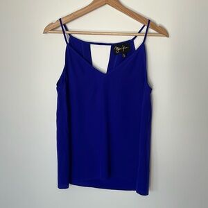Yumi Kim | 100% Silk Royal Blue Tank Top